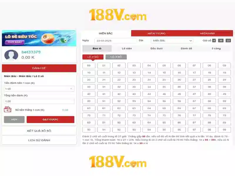 Giao diện nhà cái hoàn hảo